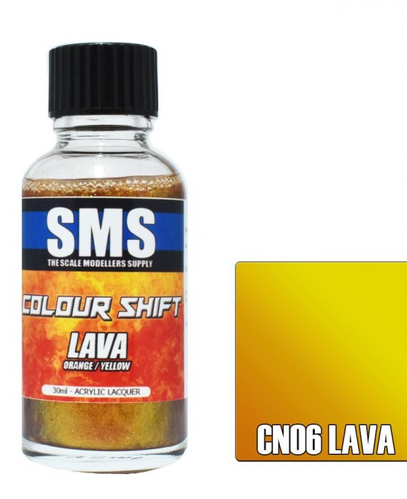 Colour Shift LAVA (ORANGE/YELLOW) 30ml