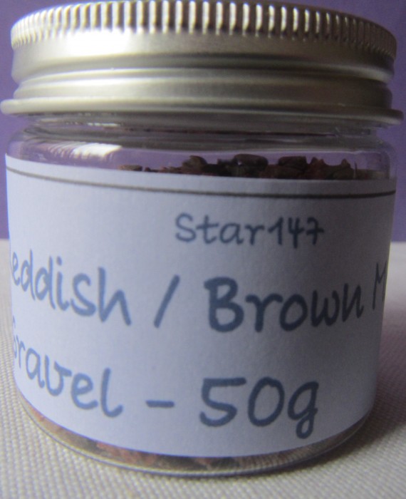 Reddish / Brown Model Gravel - 50g