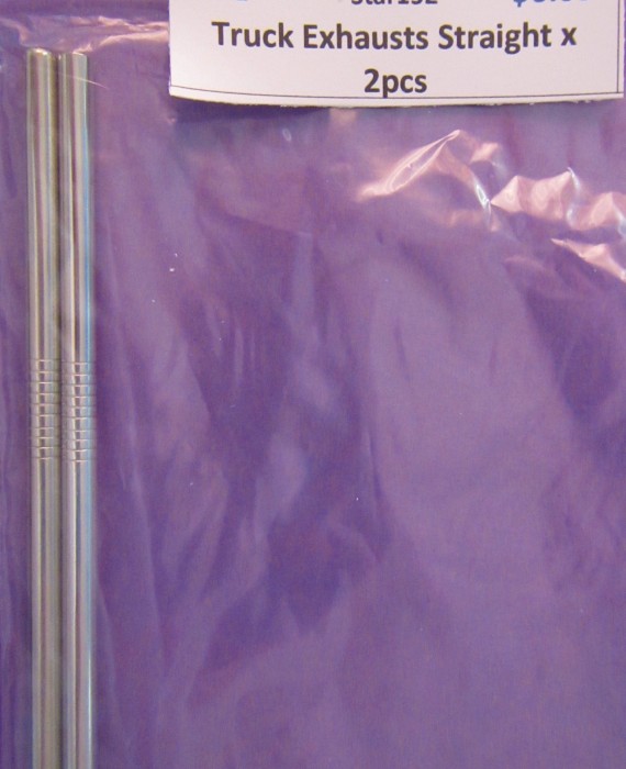 Truck Exhausts Straight x 2pcs