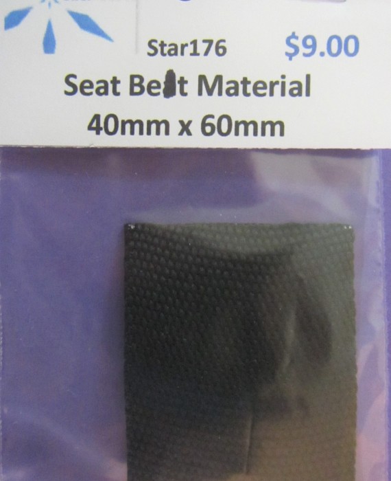 Seat Belt Material - 40mm x 60mm