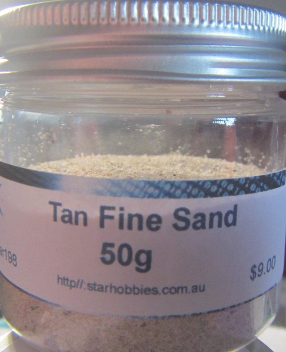 Tan Fine Sand - 50g