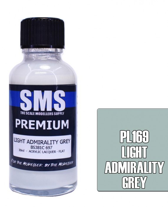 Premium LIGHT ADMIRALTY GREY BSC 697 - 30ml