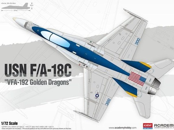 USN - F/A-18C - VFA-192 "Golden Dragons"