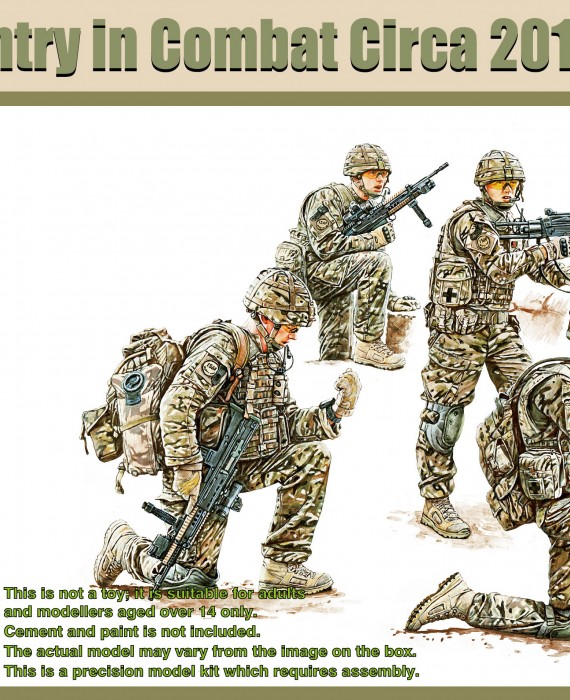 British Infantry in Combat Circa 2010-2012 Set 1