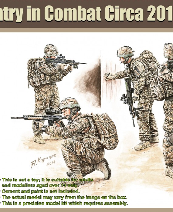 British Infantry in Combat Circa 2010-2012 Set 2