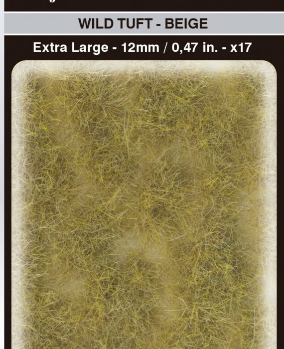 Wild Tuft – Beige – Large 12mm / 0.47in x 35pcs