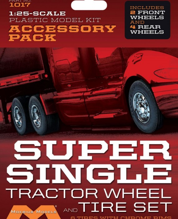 Super Single Tractor Wheel & Tire Set