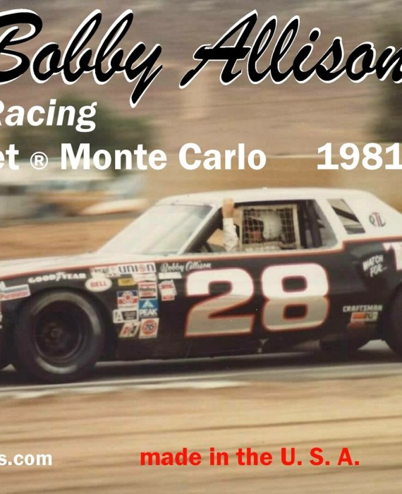 Bobby Allison - 1981 Chevrolet Monte Carlo Winner Rainer Racing