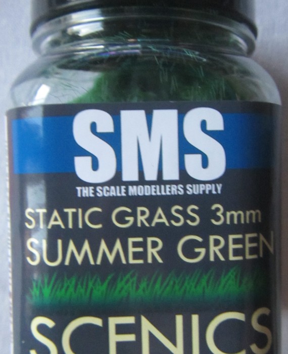 Static Grass 3mm Summer Green 30g