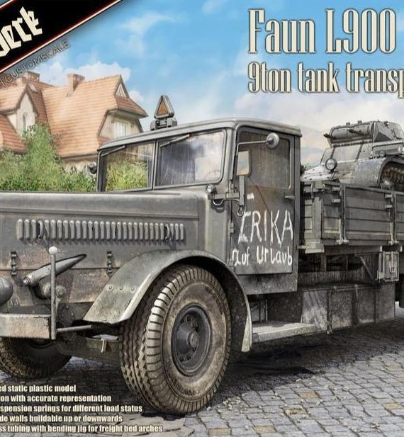 Faun L900 Hardtop German 9 ton Transport Truck