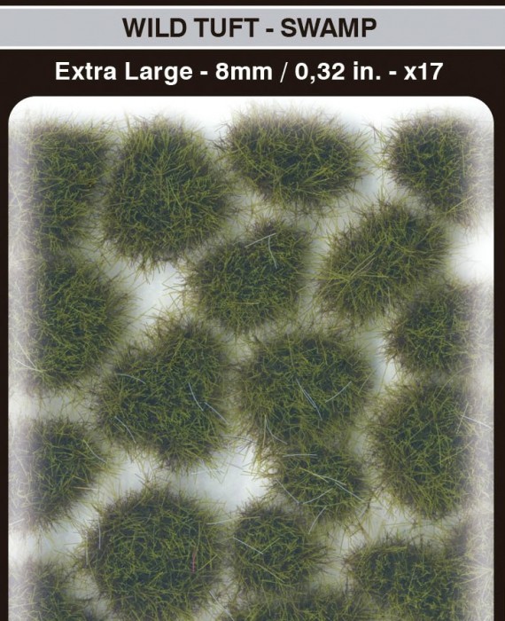 Wild Tuft - Swamp - Extra Large 8mm / 0.32in x 35pcs