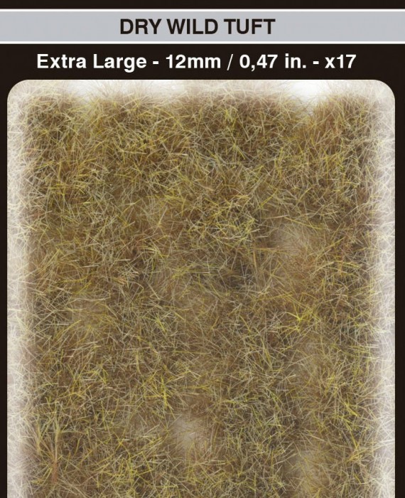 Dry Wild Tuft - Extra Large 12mm / 0.47in x 35pcs