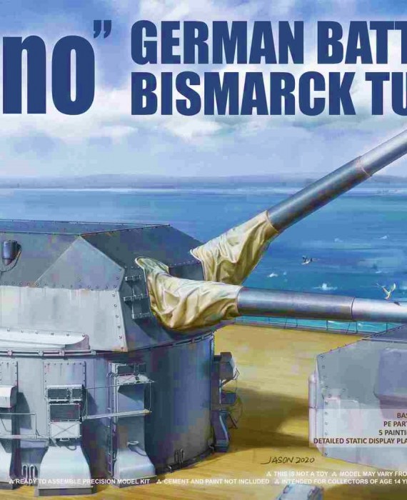 "Bruno" German Battleship Bismarck Turret B