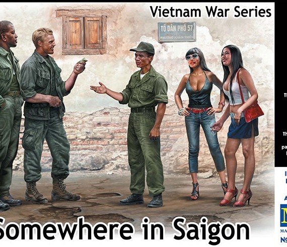 Somewhere in Saigon. - Vietnam War Series