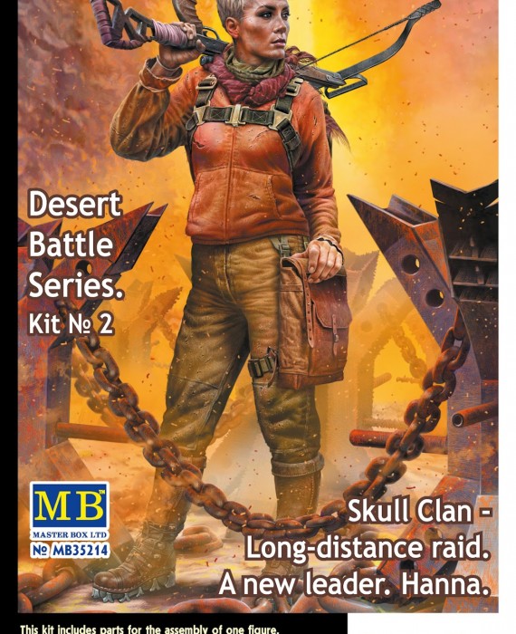 Desert Battle Series. Kit No 2. Skull Clan – Long-distance raid. A new leader.  Hanna.