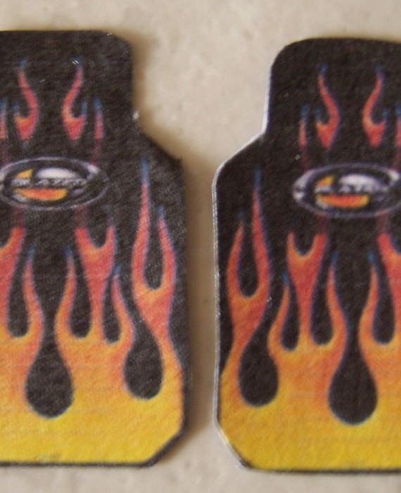 Flame Car Mat Set