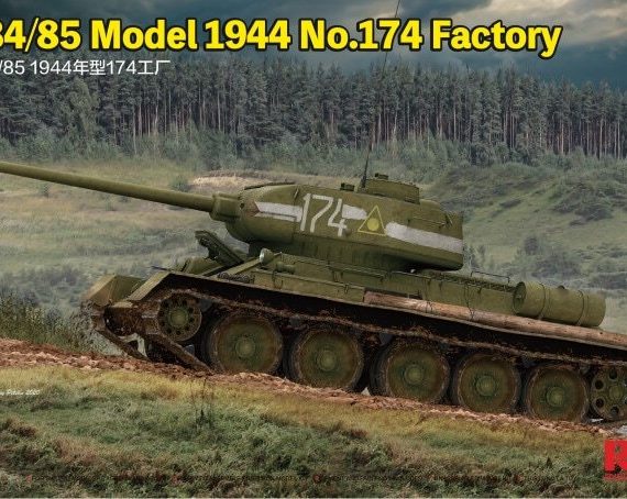 T-34/85 Model 1945 - No. 174 Factory - Soviet Medium Tank