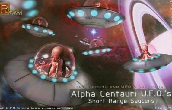 Alpha Centauri U.F.O.'s - Short Range Saucers