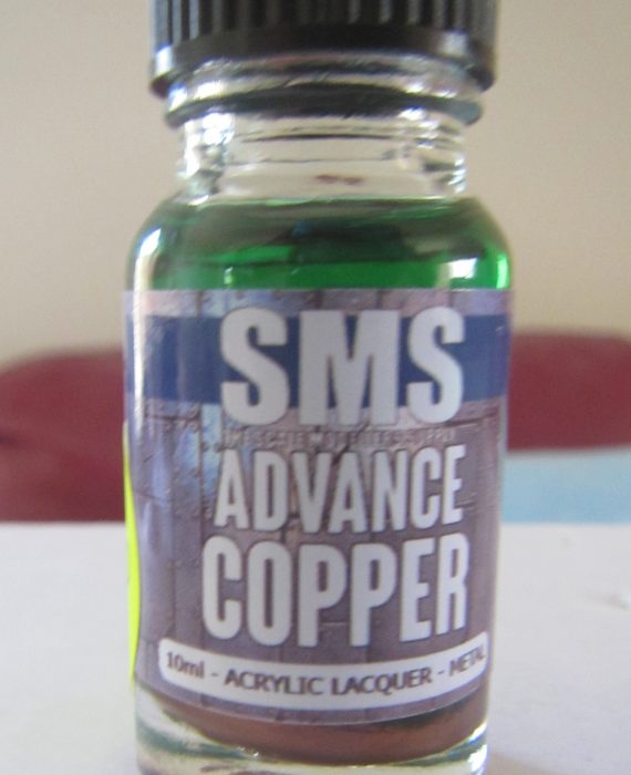 Advance Metallic Acrylic Lacquer COPPER 10ml