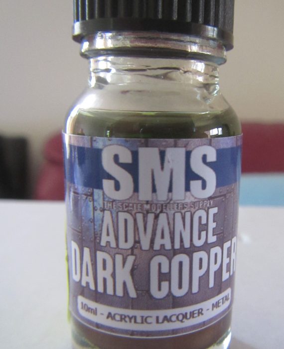 Advance Metallic Acrylic Lacquer DARK COPPER 10ml