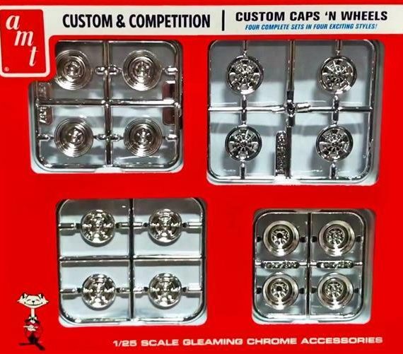 Custom & Competition - Custom Caps & Wheels Parts Pack