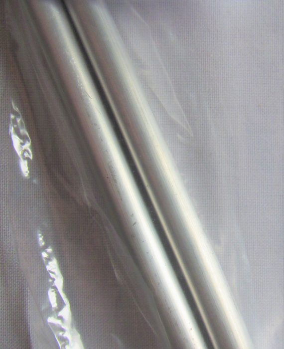 Aluminium Pipe Raw Finish 12.7mm x 180mm x 2pcs