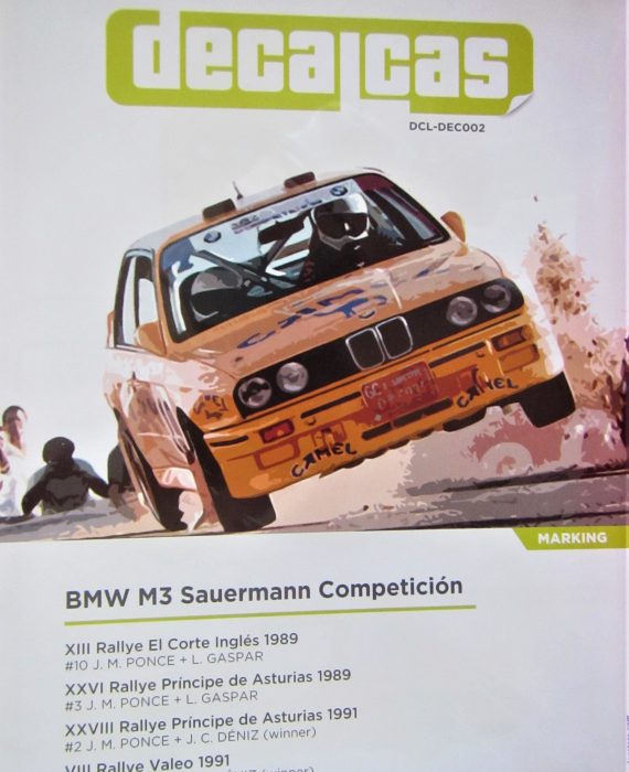 BMW M3 E30 Sauermann Competicion Team - 1989 -1991