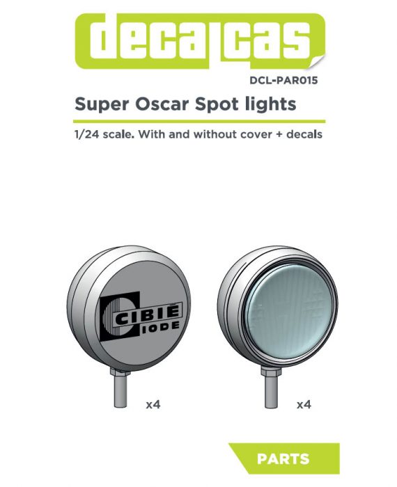 Super Oscar Spot Lights - with or without cover