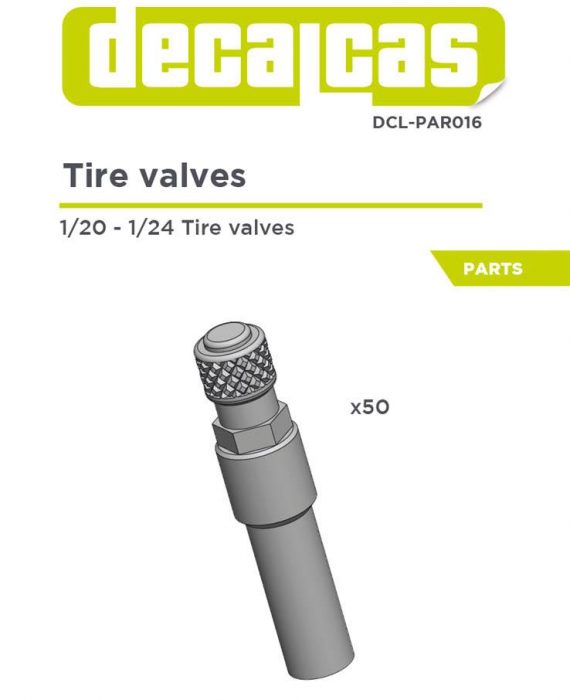 Tire Valves - 50 Pcs