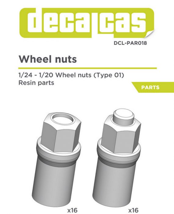 Wheel Nuts (Type 01) - 32 Pcs