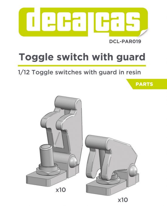 Toggle Switch with Guard - 20 Pcs