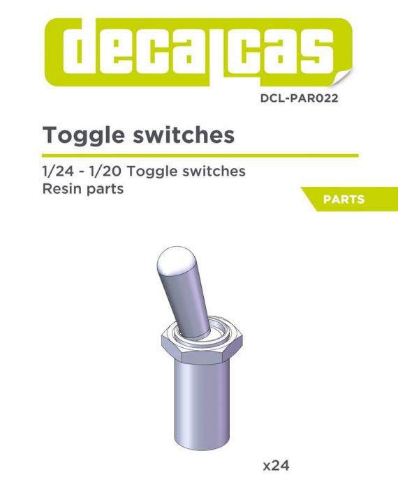 Toggle Switches - 24 Pcs