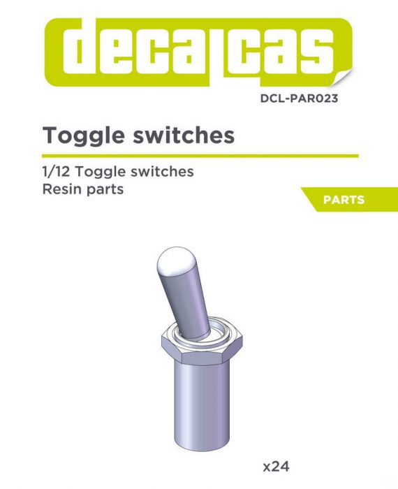 Toggle Switches - 24 Pcs