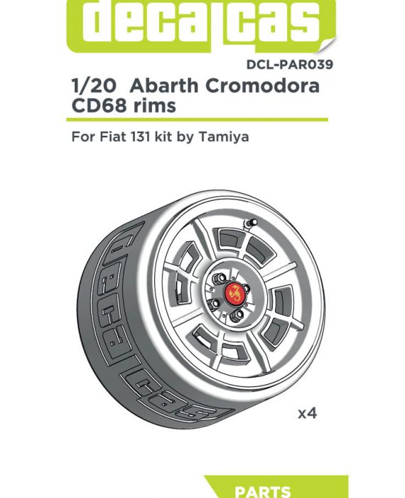 Abrath Cromodora CD68 Rims for Fiat 131