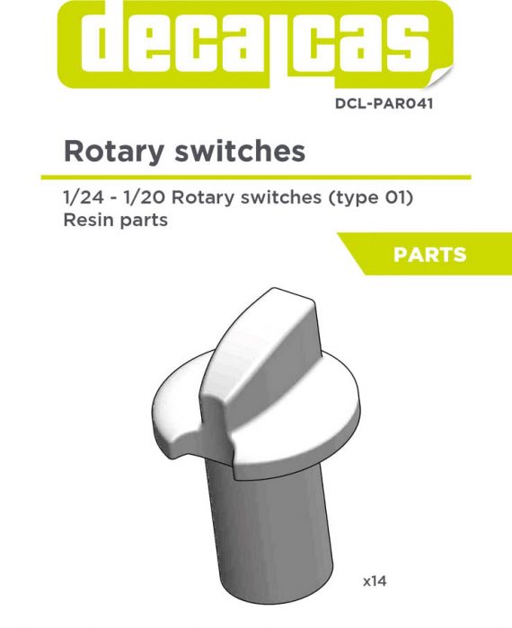 Rotary Switches (Type 01) - 14 Pcs