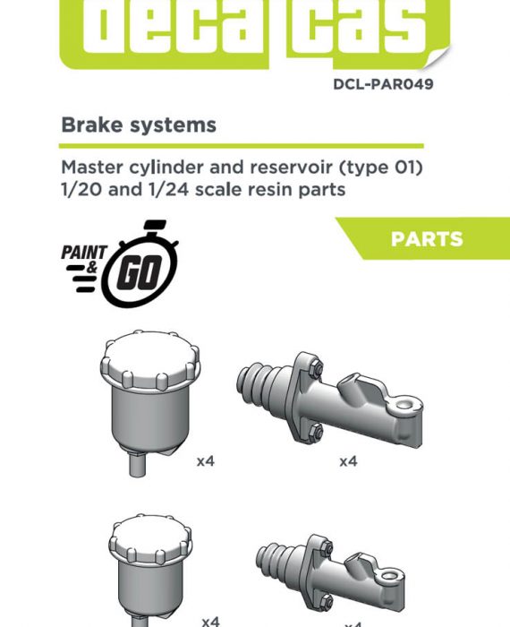 Brake System - Master Cylinder & Reservoir (Type 01)