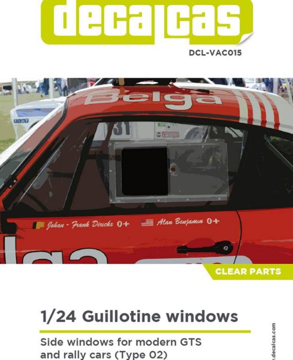 Guillotine Windows - Side windows for modern GTS and Rally Cars (Type 02)