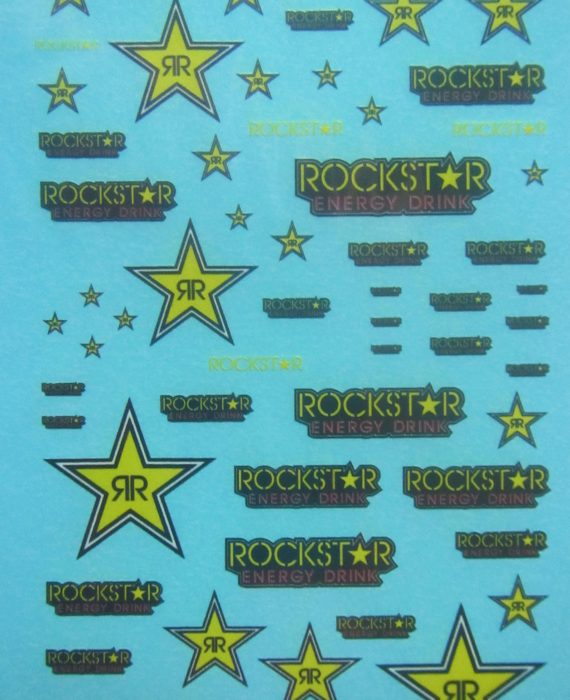 RockStar Energy Drink - Logos Decals