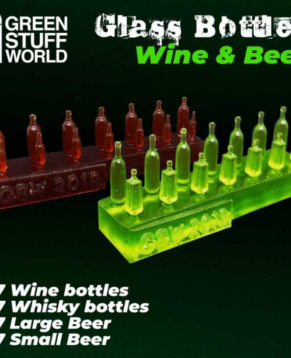 Wine & Beer Bottles - 28 pcs