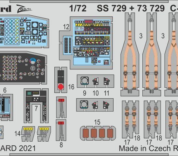 C-130H Interior Etch Set