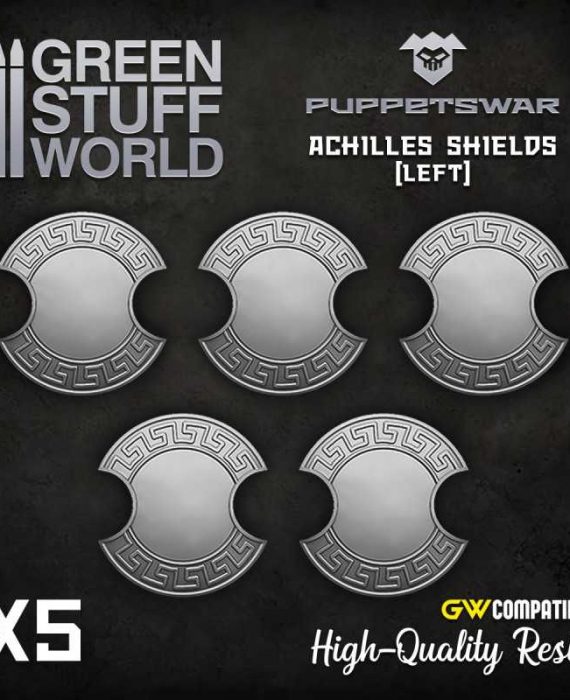 Achilles Shields (Left) - 5 Pcs