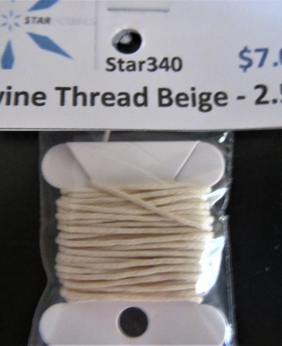 Twine Thread Beige - 2.5m