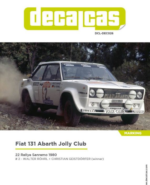 Fiat 131 Abarth Jolly Club