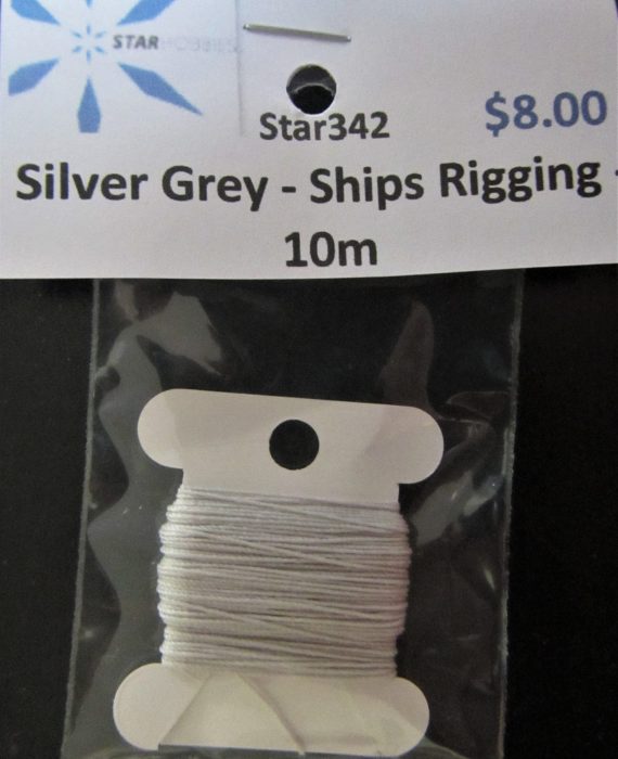 Silver Grey - Ships Rigging - 10m