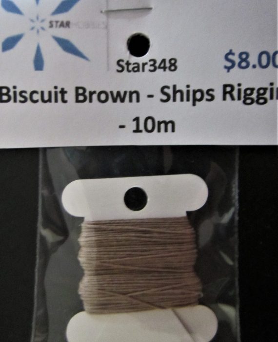 Biscuit Brown - Ships Rigging - 10m