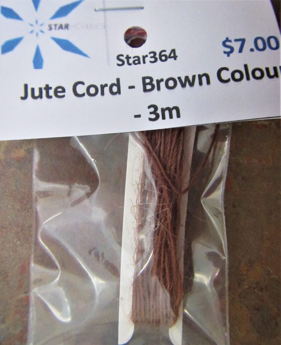 Jute Cord - Brown Colour - 3m Jute Cord - Brown Colour - 3m