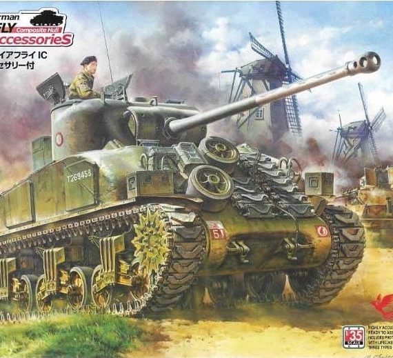 British Sherman Firefly 1c w/accessories