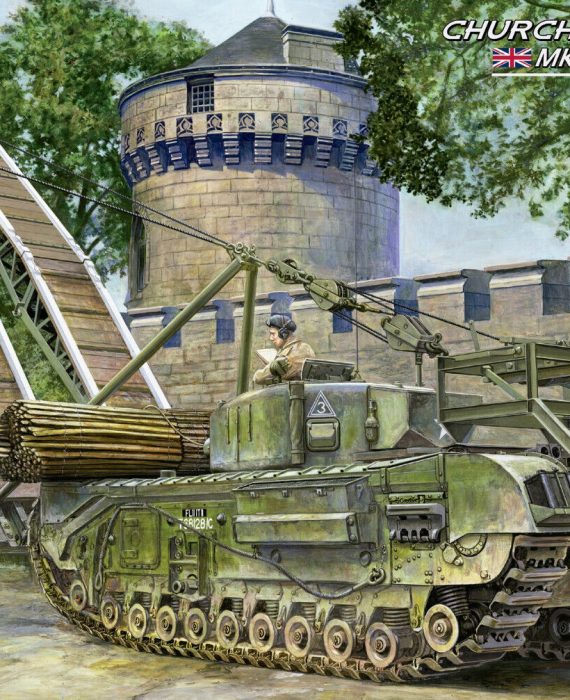 Churchill Mk.IV w/ SBG Bridge - AVRE