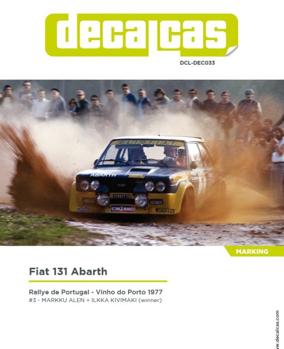 Fiat 131 Abarth - Rallye de Portugal - Vinho do Portugal (Winner)