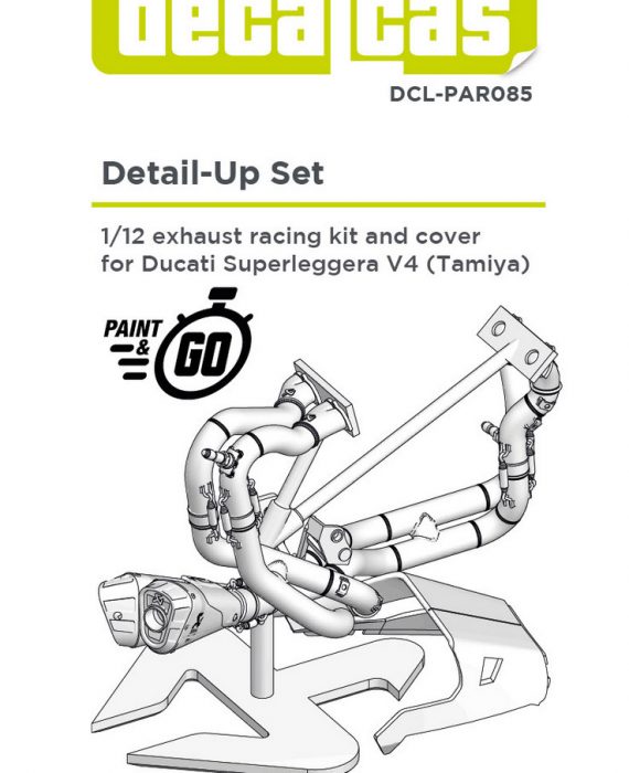 Ducati Superleggera V4 - Exhaust Racing Kit & Cover